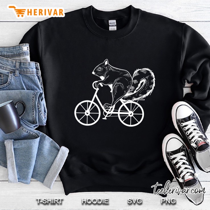 Cool Squirrel On Bike Funny Rodent Biker Animal Rider Mugs