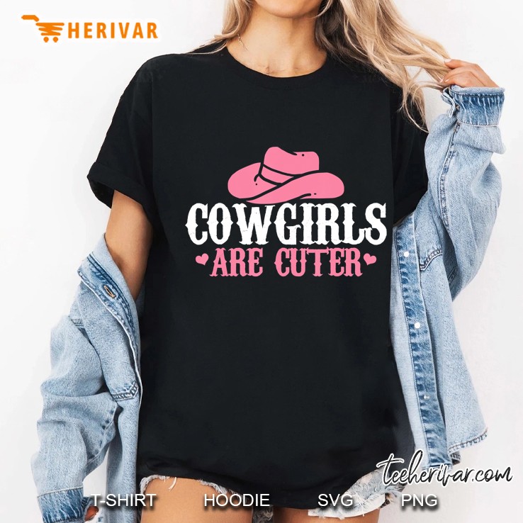 Cowgirl Vintage Pink Hat Western Cowgirl Ladies Tee