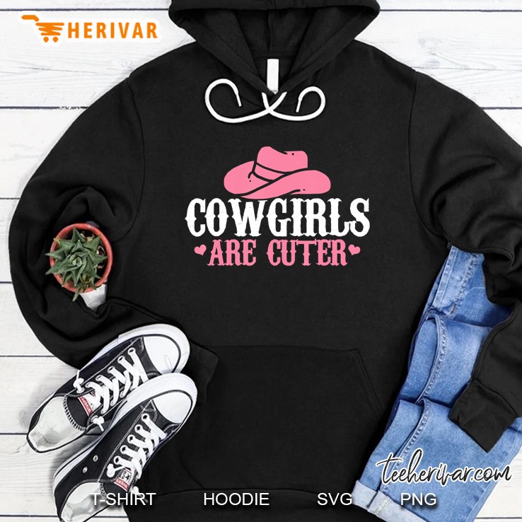 Cowgirl Vintage Pink Hat Western Cowgirl Hoodie