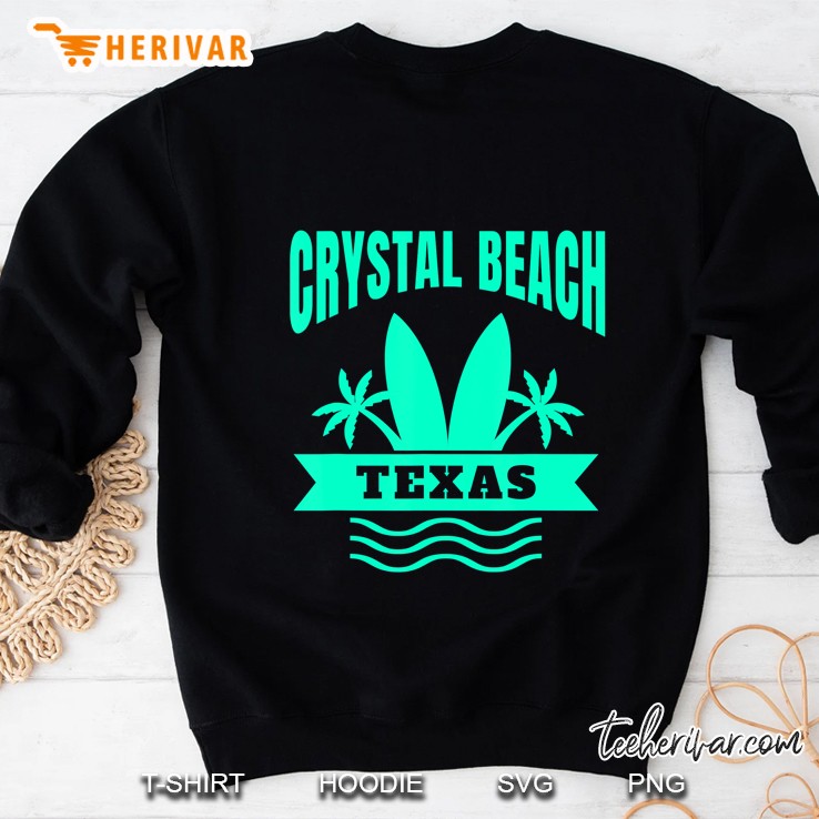 Crystal Beach Texas Shirt Vacation Souvenir Sweatshirt