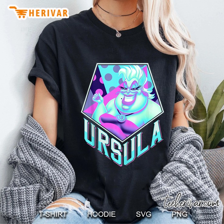 Villains Ursula Pop Art Portrait Hoodie