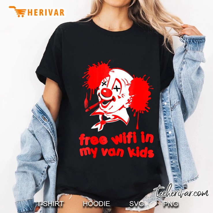 Funny Evil Clown Halloween Creepy Costume Shirt Gift Idea Hoodie