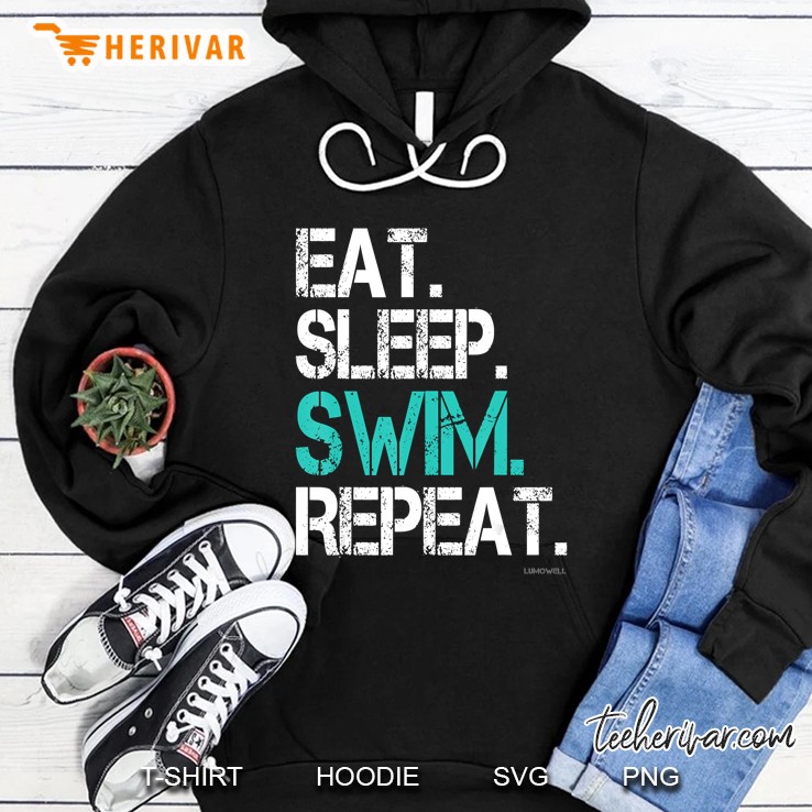 Funny Swim S Eat Sleep Swim Repeat Mugs