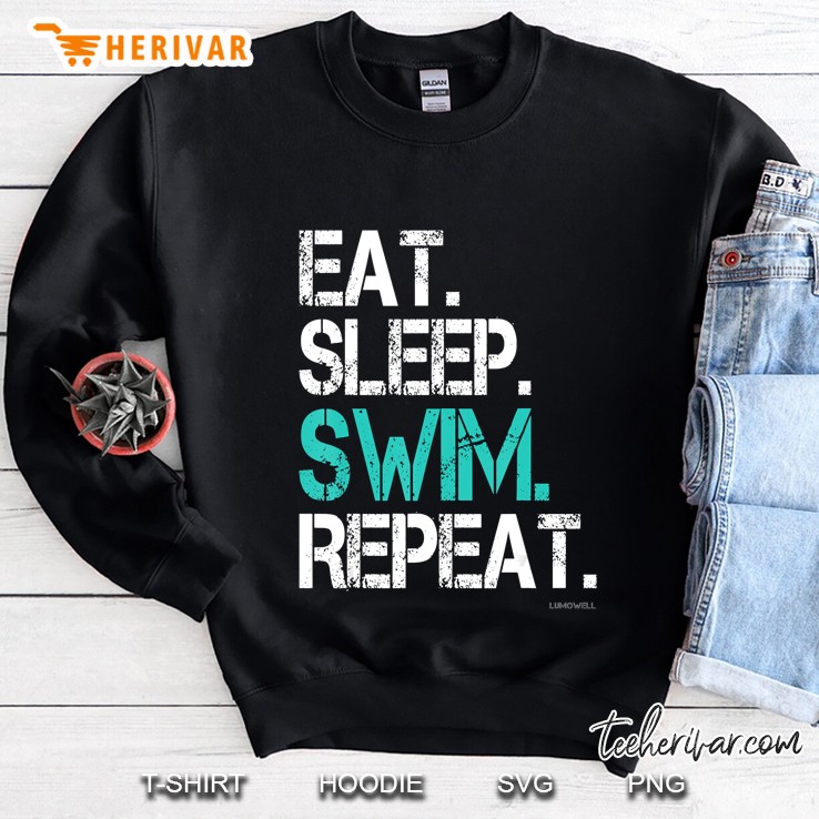 Funny Swim S Eat Sleep Swim Repeat Mugs