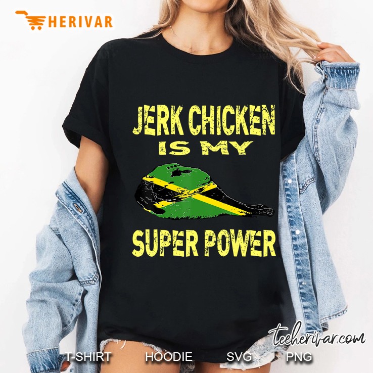 Jamaican Jerk Chicken Funny Jamaican Dish Ladies Tee
