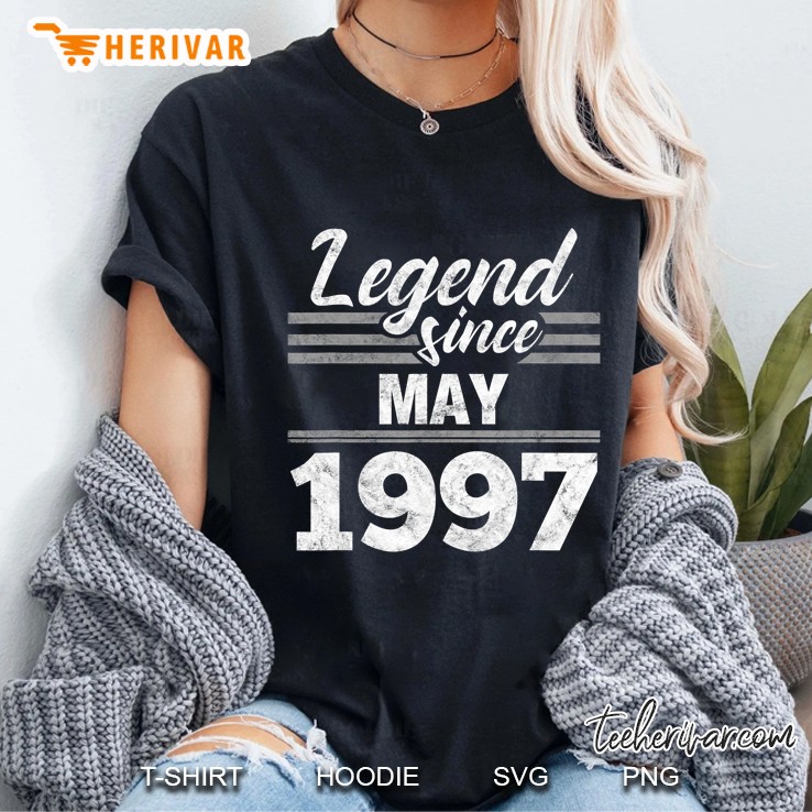 Legend Since May 1997 - 23Rd Birthday 23 Year Old Gift Ladies Tee