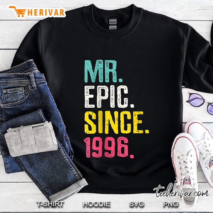 Mens Mr. Epic Since 1996 - 24Th Wedding Anniversary Gift For Him Sweatshirt