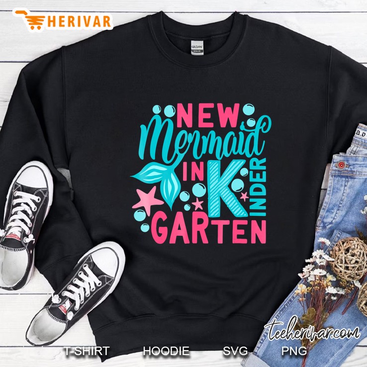 Mermaid Shirt Girls School Kindergarten Shirt Sweatshirt