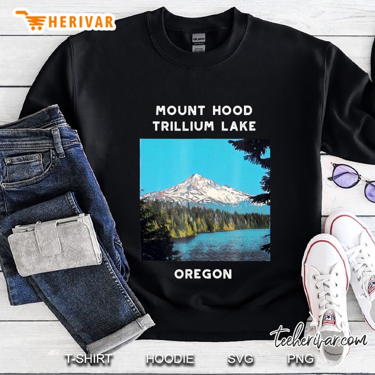 Mount Hood Trillium Lake Oregon State Mugs