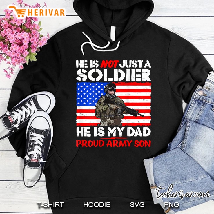 My Dad Is A Soldier Hero Proud Army Son Military Child Gift Mugs