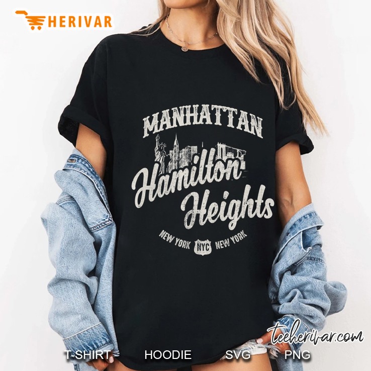 New York Manhattan Hamilton Heights Ladies Tee