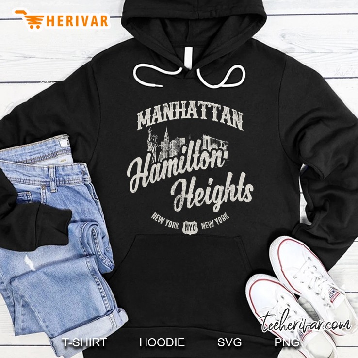 New York Manhattan Hamilton Heights Hoodie
