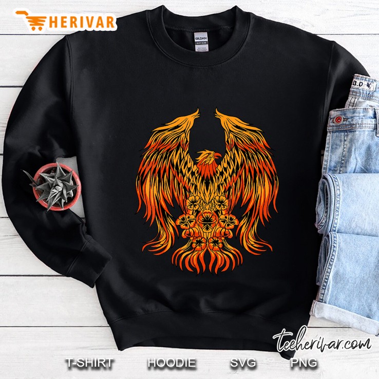Phoenix Legendary Fire Bird Mythical Animal Cool Gift Idea Sweatshirt