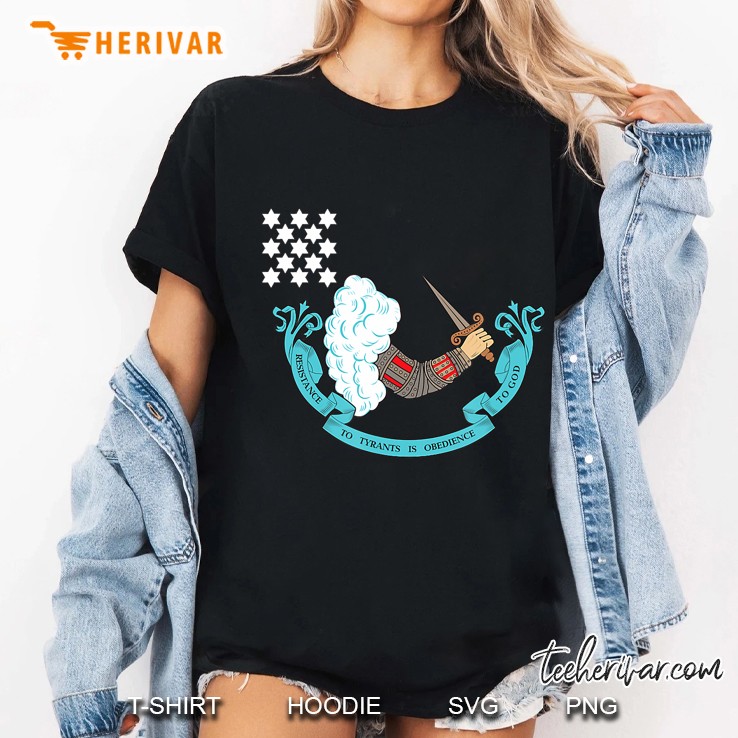 Resistance To Tyrants Is Obedience To God Patriot Ladies Tee