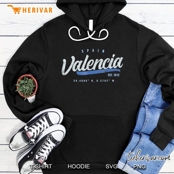 Valencia Spain Travel Hoodie