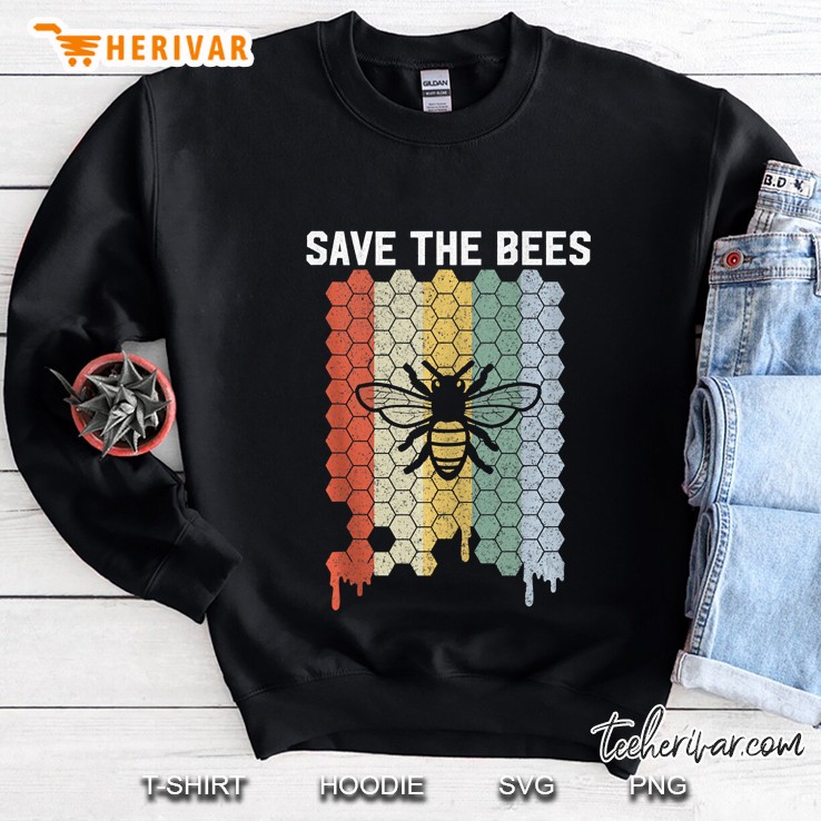 Vintage Save The Bees Shirt - Retro Style Climate Change Mugs