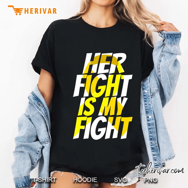 Yellow Ribbon For Her Products Sarcoma Awareness Ladies Tee
