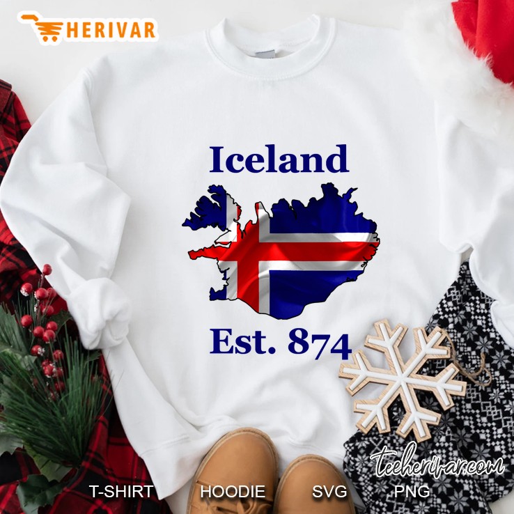 Iceland - Est. 874 - Nordic Viking Sweatshirt