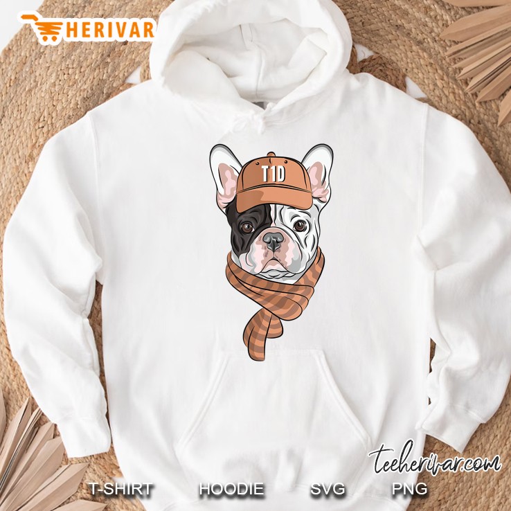 T1d French Bulldog Type 1 Diabetes Shirt For Kids And Adults Hoodie