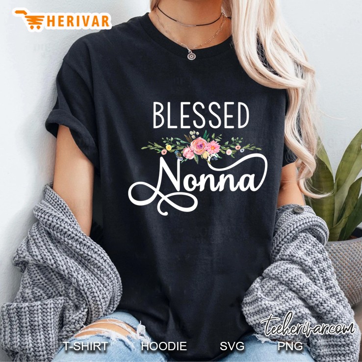 Blessed Nonna Italian Grandma Tee Ladies Tee