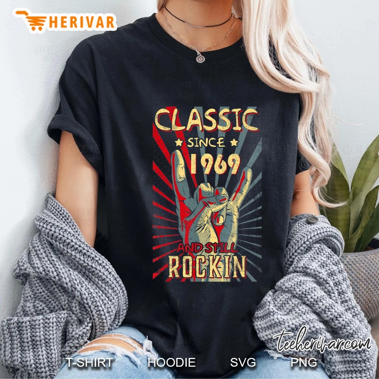 Classic Since 1969 50Th Still Rockin Birthday Rock Ladies Tee