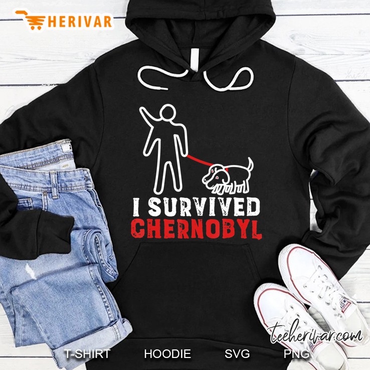 Dank Meme Crude Humor Radiation Gift I Survived Chernobyl Hoodie