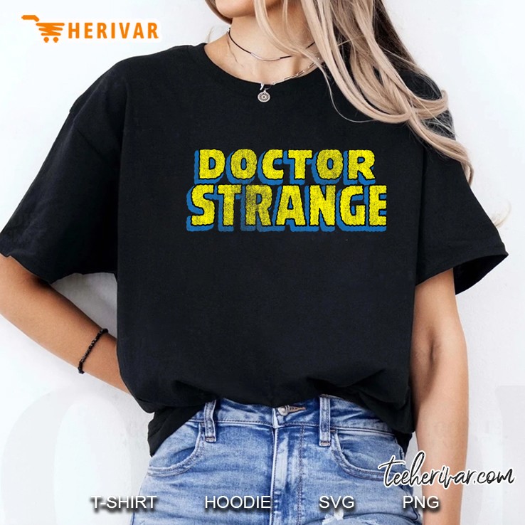 Doctor Strange Classic Logo Graphic Ladies Tee