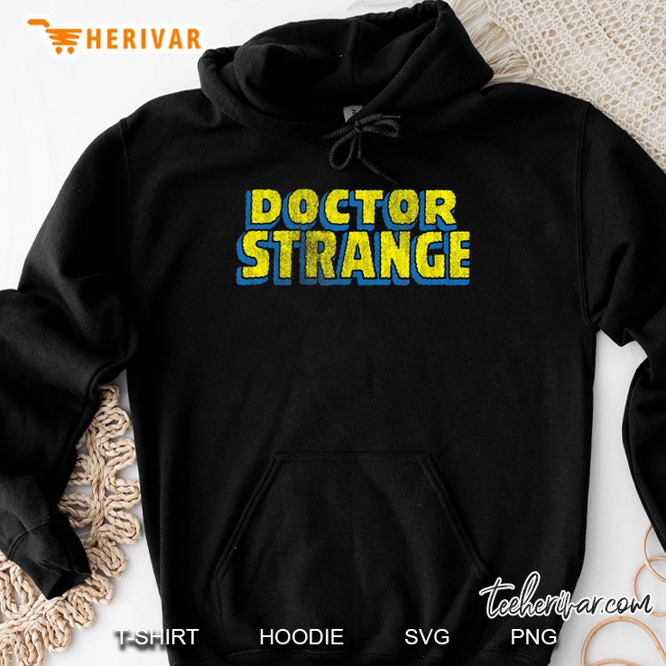 Doctor Strange Classic Logo Graphic Hoodie