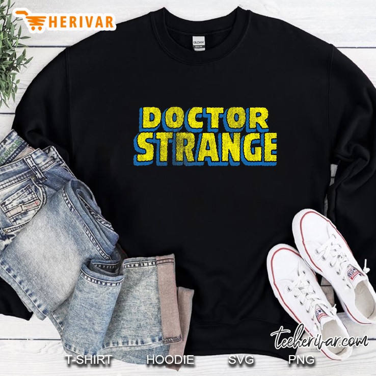 Doctor Strange Classic Logo Graphic Sweatshirt