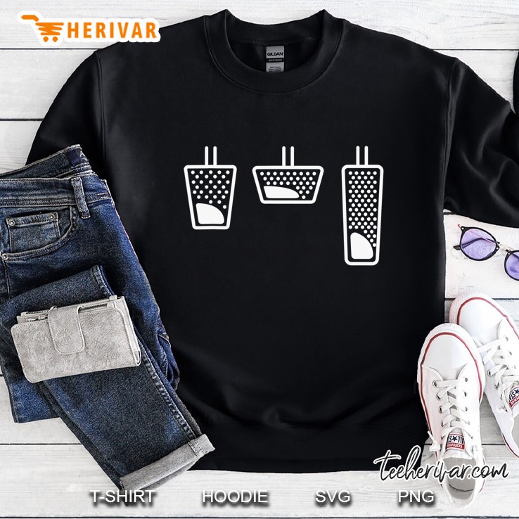 Gas Brake Clutch Pedal Jdm Race Car Drifting Sweatshirt