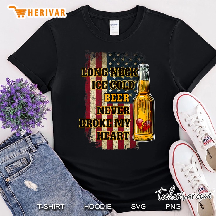 Long Neck Ice Cold Beer Shirt Shirt