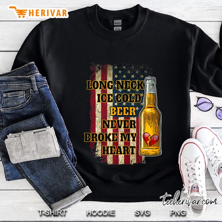 Long Neck Ice Cold Beer Shirt Mugs