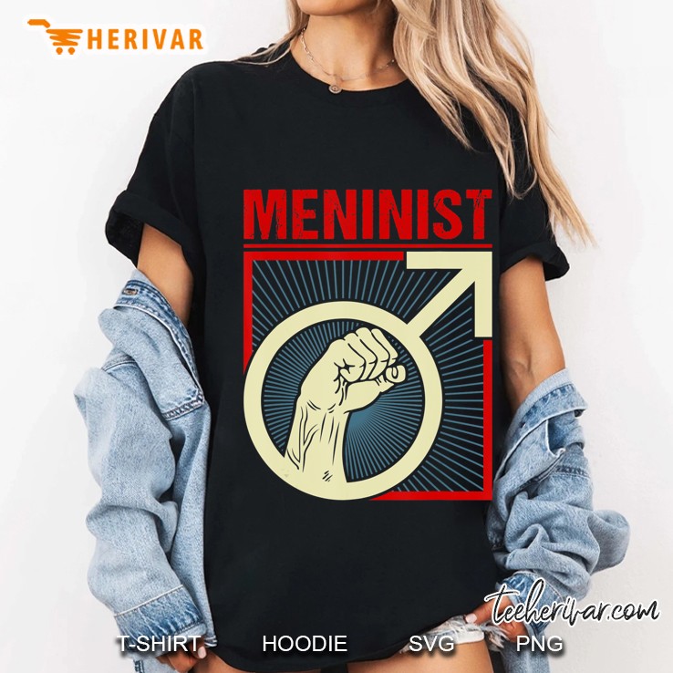 Meninist - Funny Anti Feminist & Anti Feminism Ladies Tee