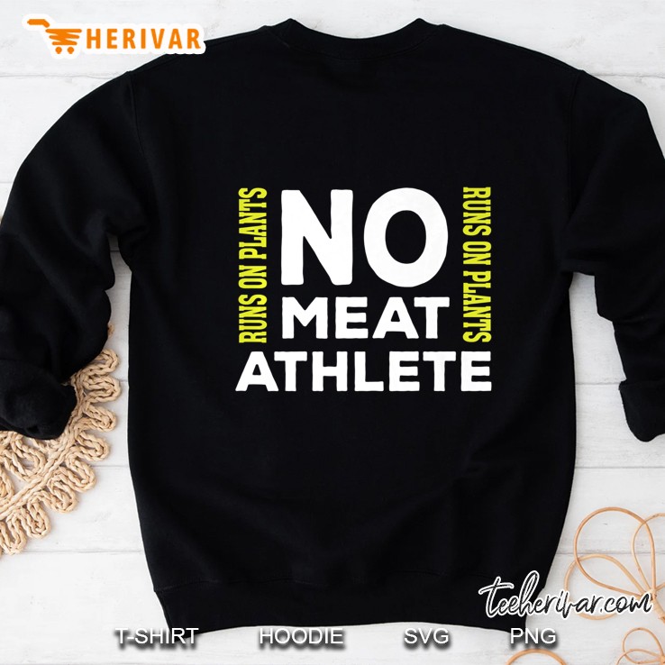 No Meat Athlete - Runs On Plants - Vegan Sweatshirt