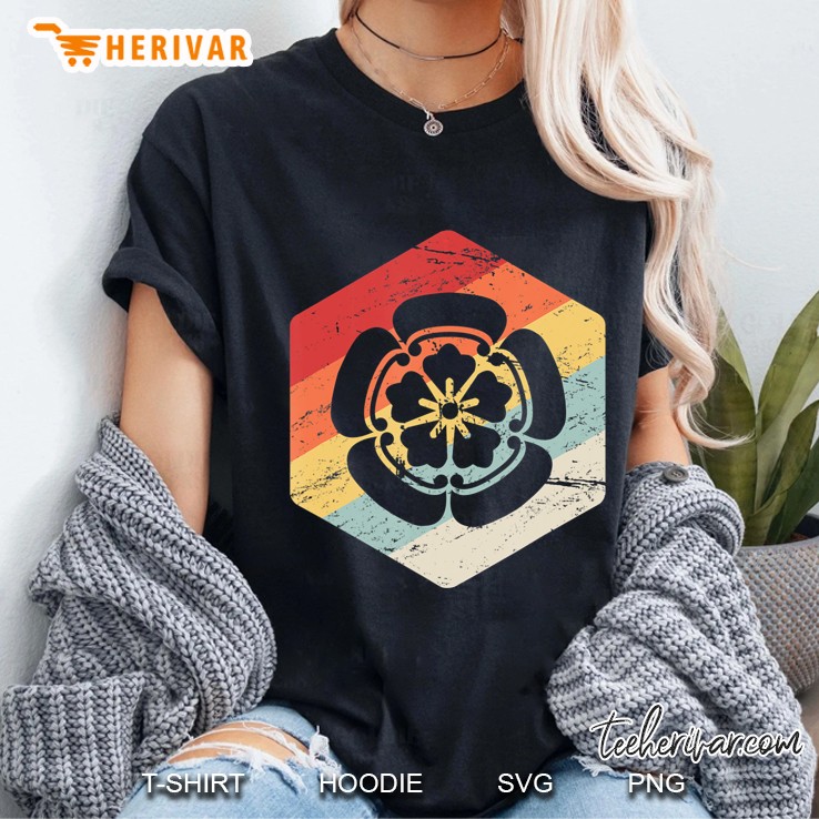 Retro Japanese History Oda Clan Ladies Tee