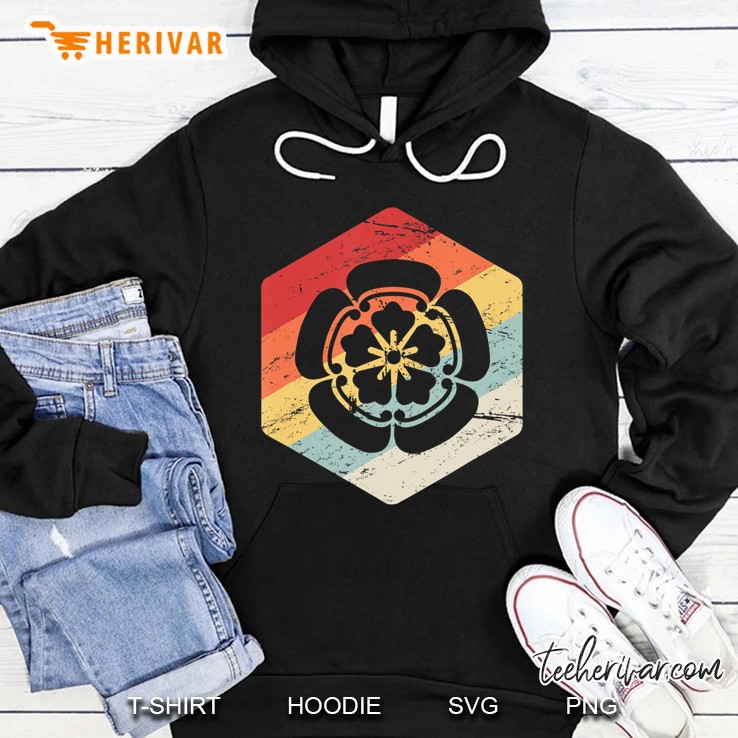 Retro Japanese History Oda Clan Hoodie
