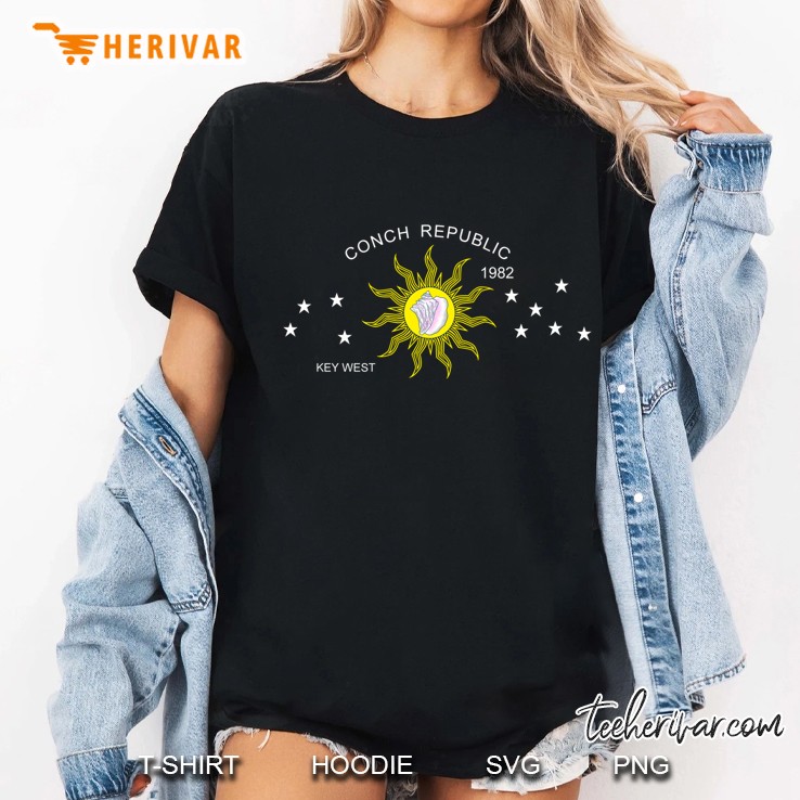The Conch Republic Flag Ladies Tee