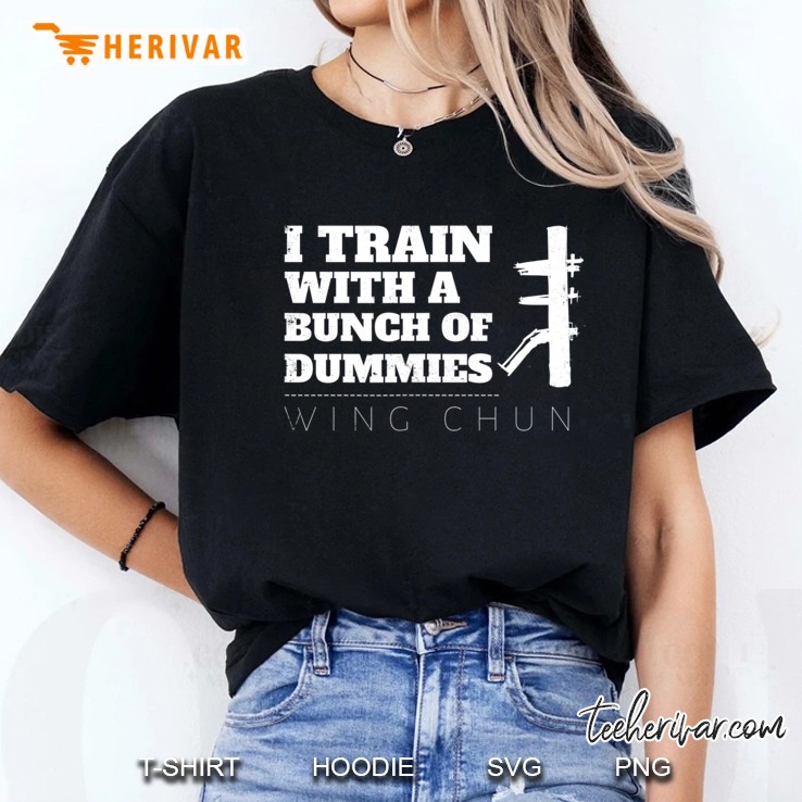 Wing Chun Wooden Dummy Trainer Funny Saying Ladies Tee