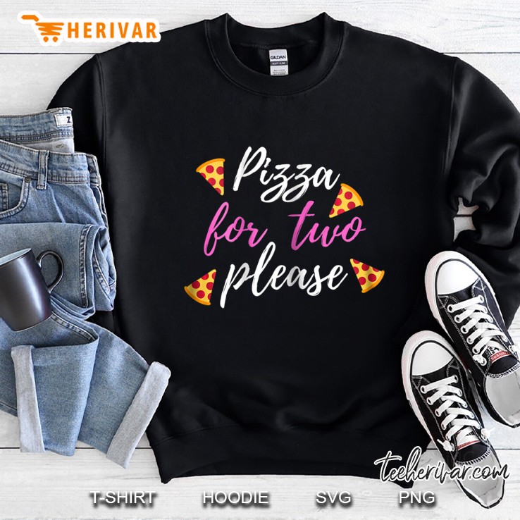 Womens Funny Pregnant Pizza Lover Preg Gestation Baby Sweatshirt