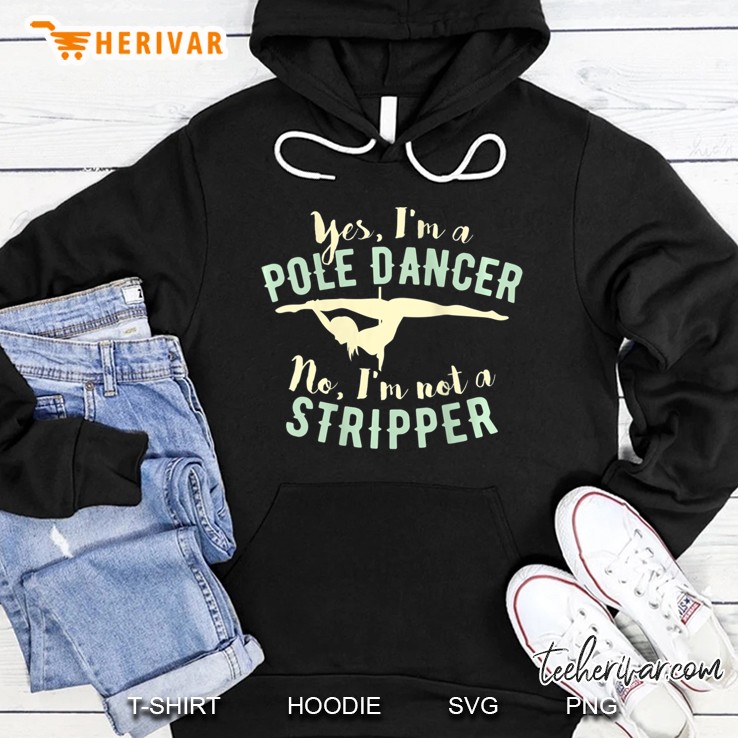 Womens Pole Dancer Pole Fitness Funny Quote Gift Tank Top Hoodie