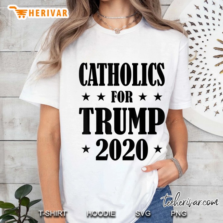 Catholics For Trump 2020 Republican Vote Hoodie