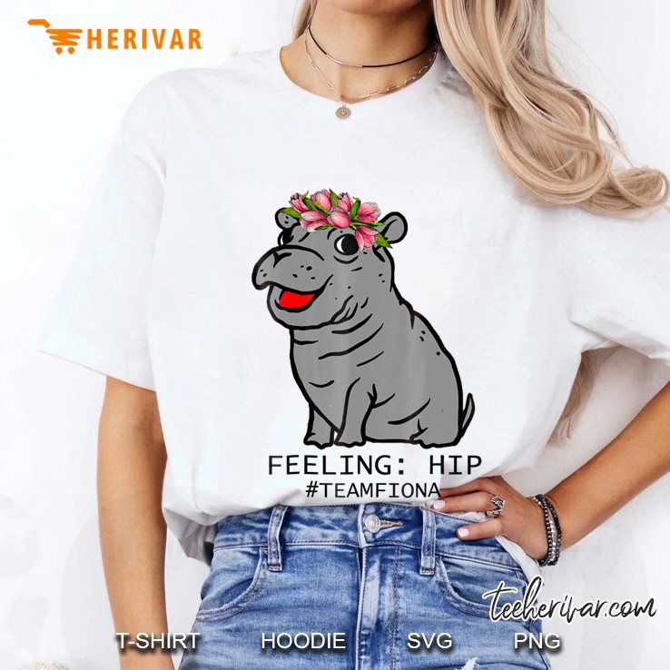 Feeling Hip Preemie Baby Hippo Fiona Team Fiona Ladies Tee