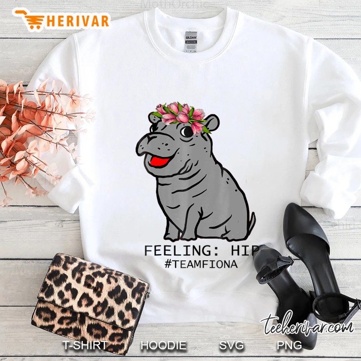 Feeling Hip Preemie Baby Hippo Fiona Team Fiona Sweatshirt