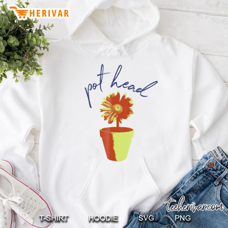 Funny And Cute Pot Head Flower Pot Hoodie