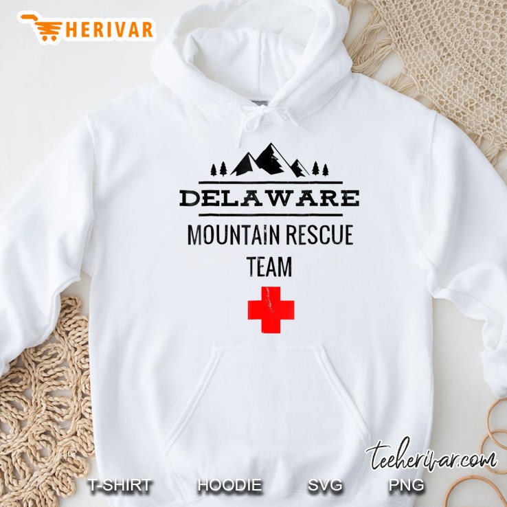 Funny Delaware Mountain Rescue Team Gift Hoodie