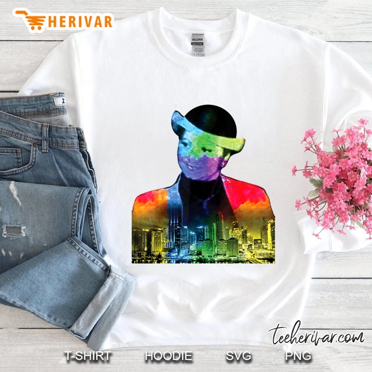 Griselda Blanco Miami Skyline Colorful Art Medellin Colombia Sweatshirt