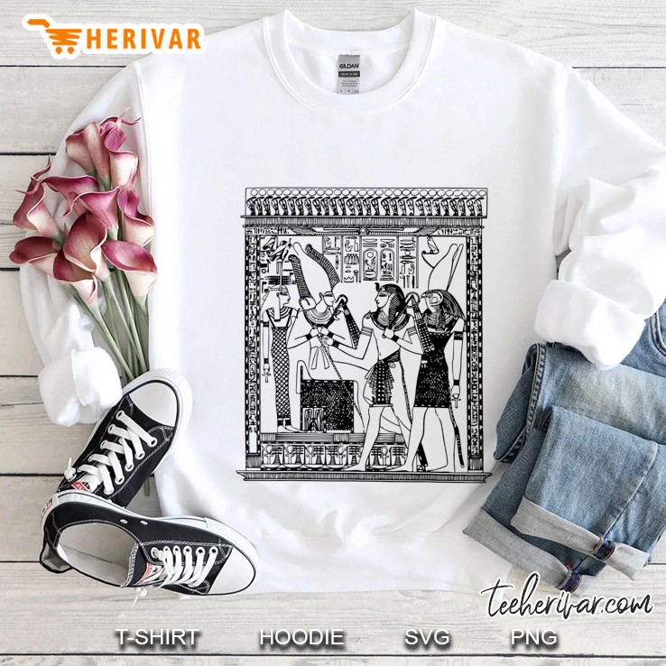 Hathor Ancient Egypt Egyptian God Graphic Tee Sweatshirt