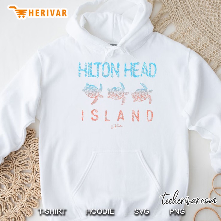 Jcombs Hilton Head Island, Sc, Three Sea Turtles Hoodie