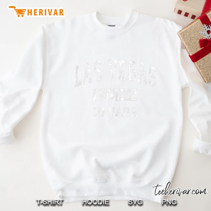 Las Vegas Nevada Nv Vintage Established Sports Design Sweatshirt
