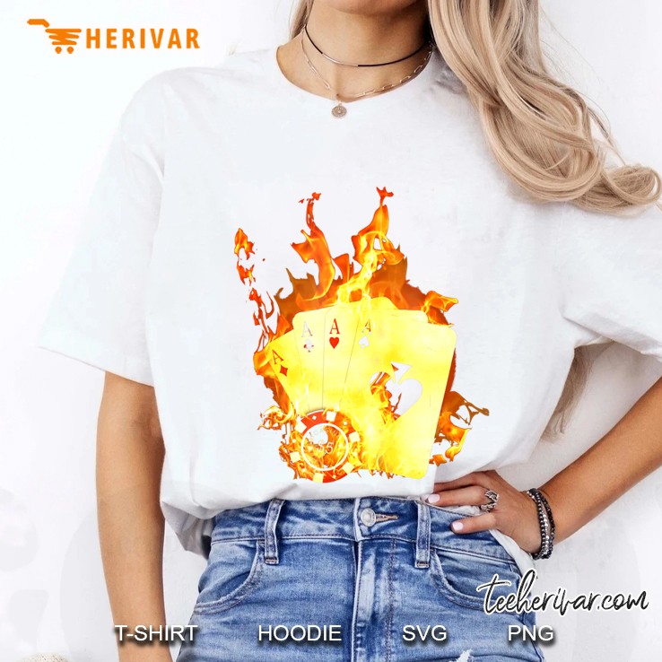 Las Vegas Poker Vintage Casino Fun Ace Souvenir Tee Ladies Tee